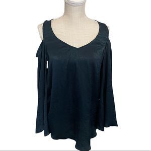 Show Me Your Mumu Cold Shoulder Boo Tunic Top